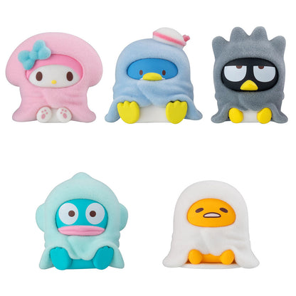 Sanrio Characters Get Wrapped In A Blanket 2 Bandai Gashapon Toys