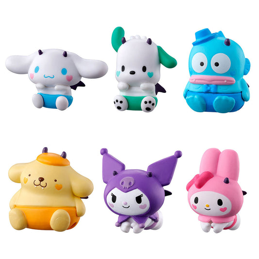 Sanrio Characters Figure Litte Devil version Bandai Hugcot Gashapon Toys (set of 6)