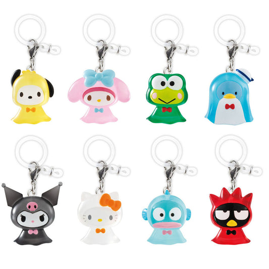 Sanrio Characters Mejirushi Accessory Best Keychain Figure Bandai Gashapon Toys (set of 8)