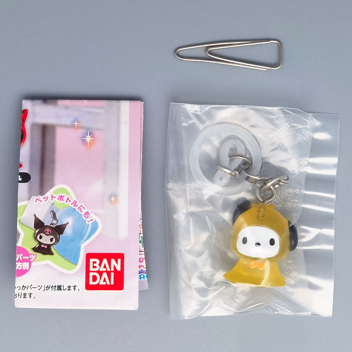 Sanrio Characters Mejirushi Accessory Best Keychain Figure Bandai Gashapon Toys (set of 8)