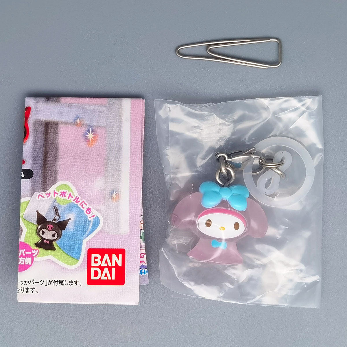 Sanrio Characters Mejirushi Accessory Best Keychain Figure Bandai Gashapon Toys (set of 8)