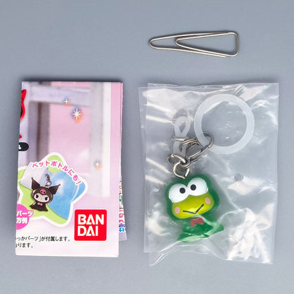 Sanrio Characters Mejirushi Accessory Best Keychain Figure Bandai Gashapon Toys (set of 8)