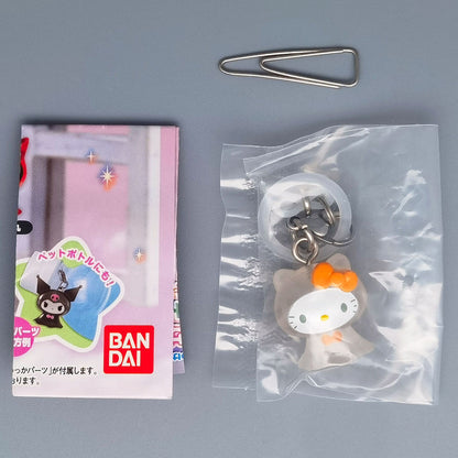 Sanrio Characters Mejirushi Accessory Best Keychain Figure Bandai Gashapon Toys (set of 8)