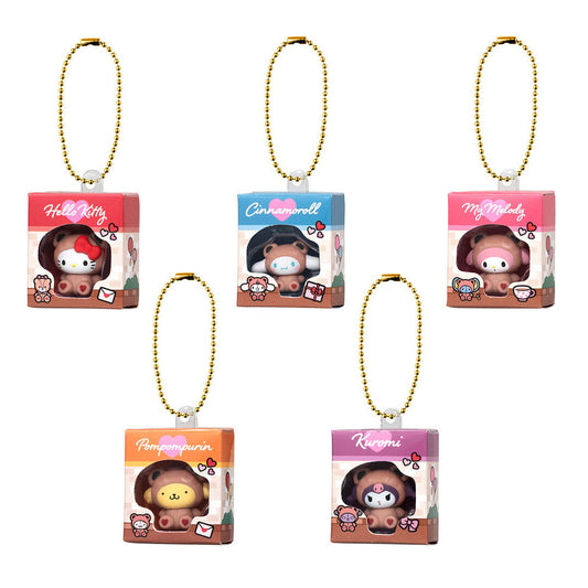 Sanrio Characters Miniature Package Collection Bandai Gashapon Toys (set of 5)