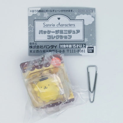 Sanrio Characters Package Miniature Collection Bandai Gashapon Toys Pompompurin