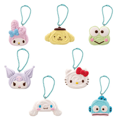 Sanrio Characters Spritz Cookies Handmade Snack Charm Bandai Gashapon Toys