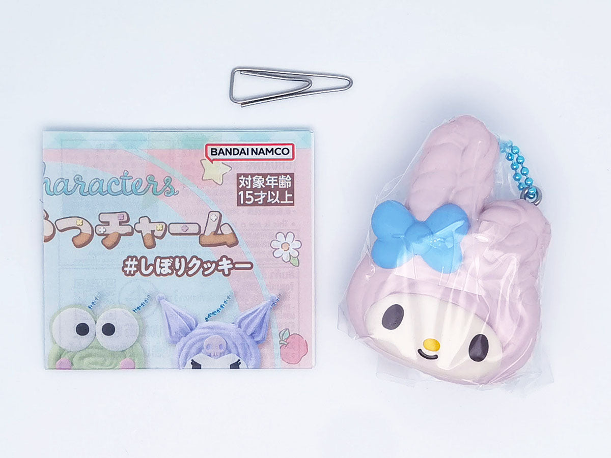 Sanrio Characters Spritz Cookies Handmade Snack Charm Bandai Gashapon Toys My Melody