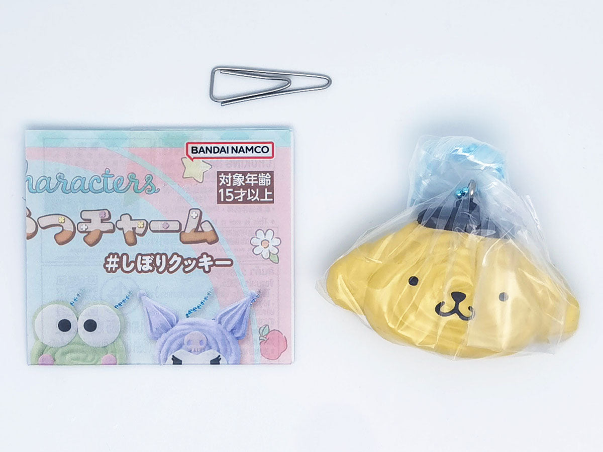 Sanrio Characters Spritz Cookies Handmade Snack Charm Bandai Gashapon Toys Pompompurin