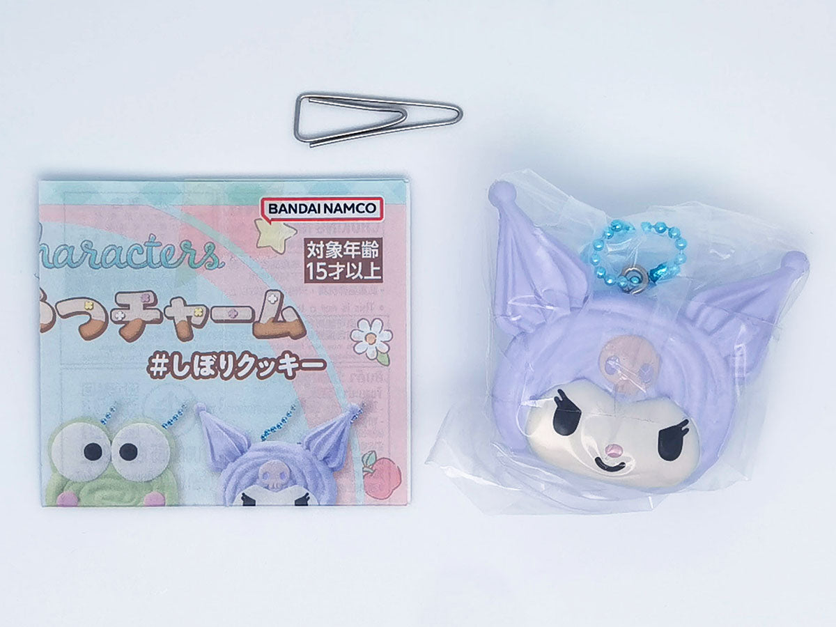 Sanrio Characters Spritz Cookies Handmade Snack Charm Bandai Gashapon Toys Kuromi