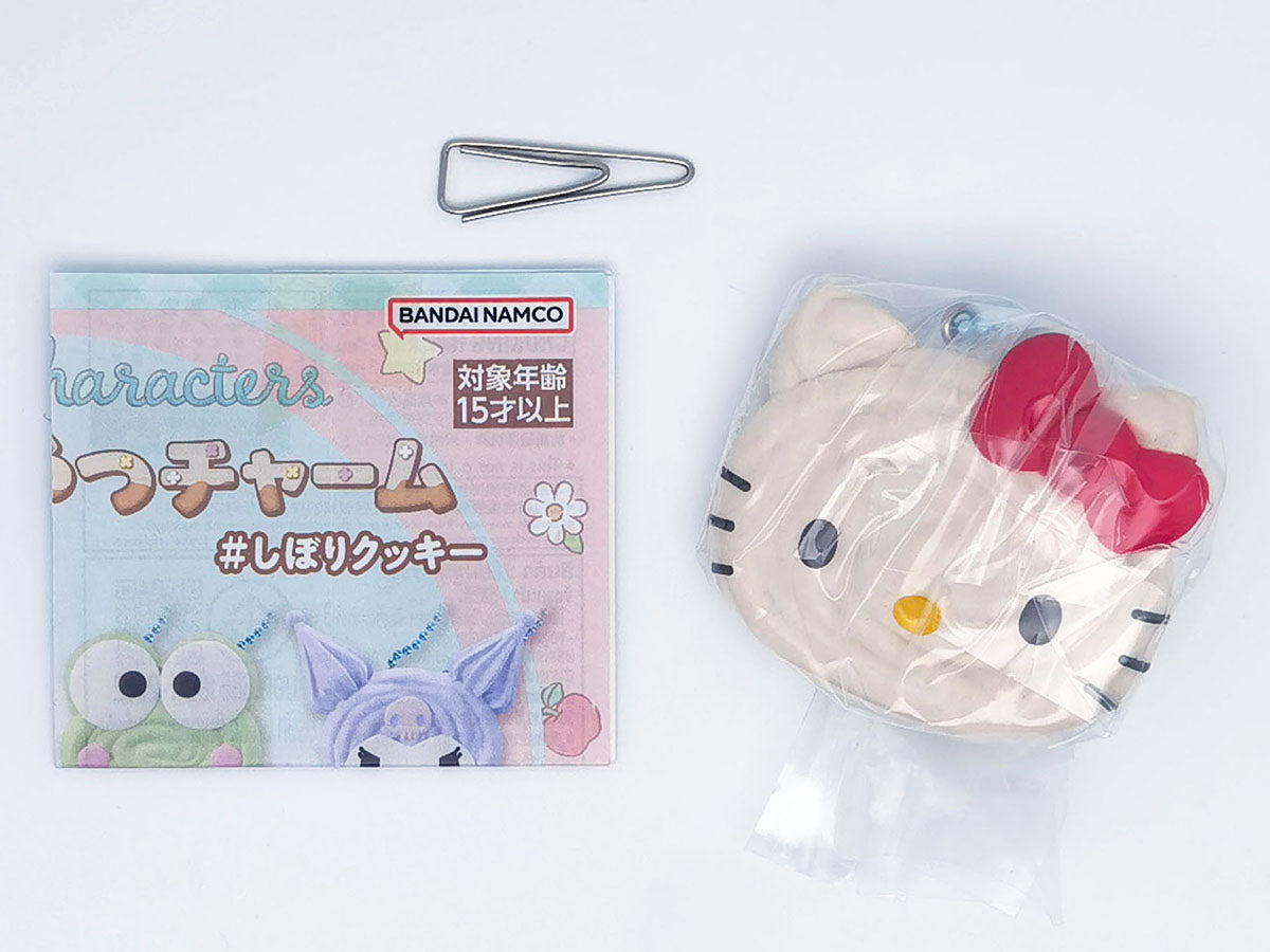 Sanrio Characters Spritz Cookies Handmade Snack Charm Bandai Gashapon Toys Hello Kitty