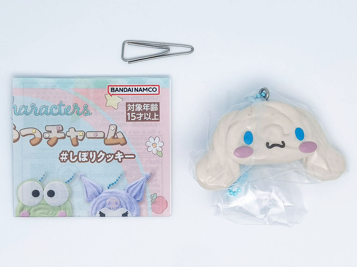 Sanrio Characters Spritz Cookies Handmade Snack Charm Bandai Gashapon Toys Cinnamoroll
