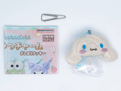 Sanrio Characters Spritz Cookies Handmade Snack Charm Bandai Gashapon Toys Cinnamoroll