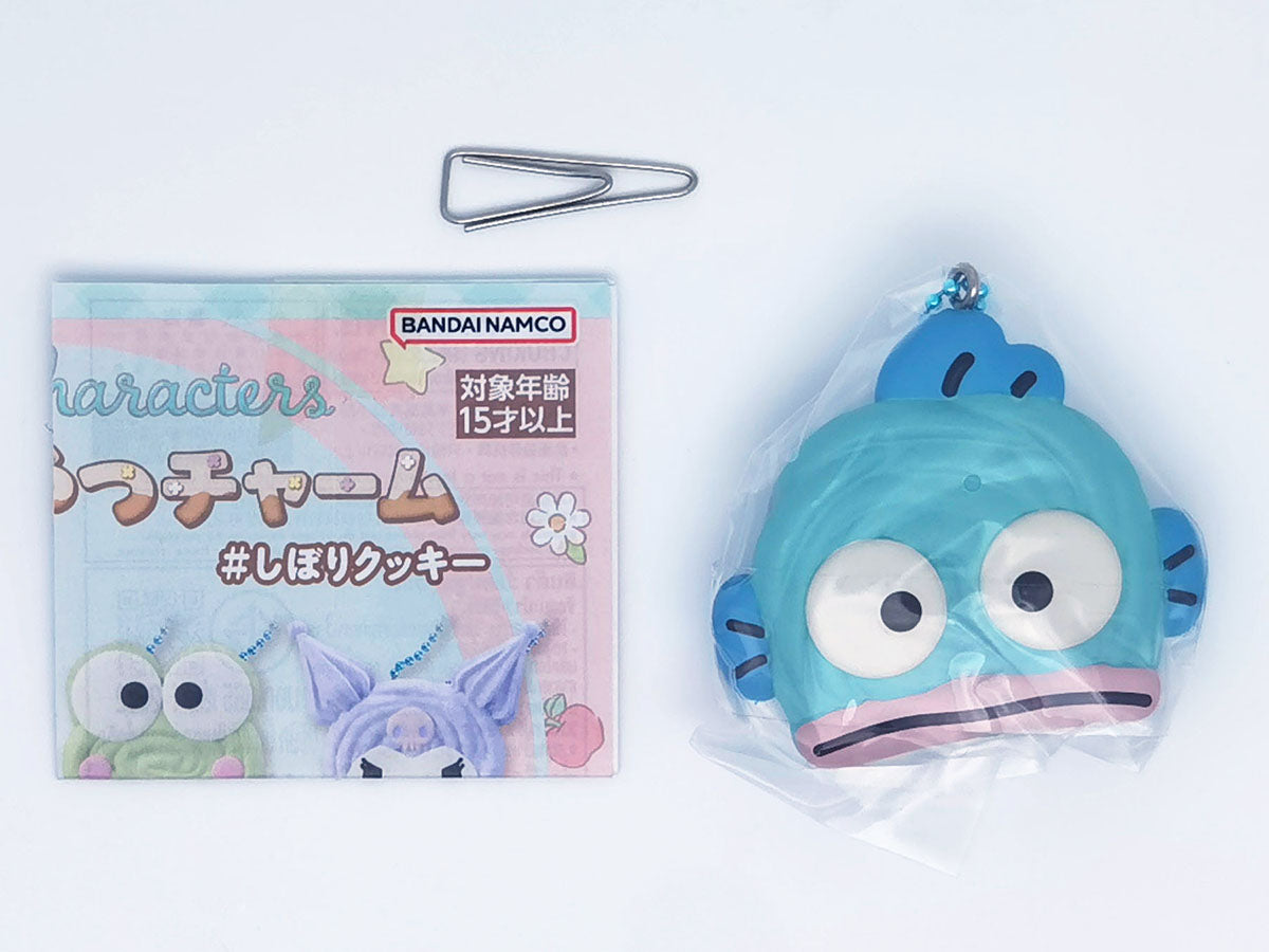 Sanrio Characters Spritz Cookies Handmade Snack Charm Bandai Gashapon Toys Hangyodon